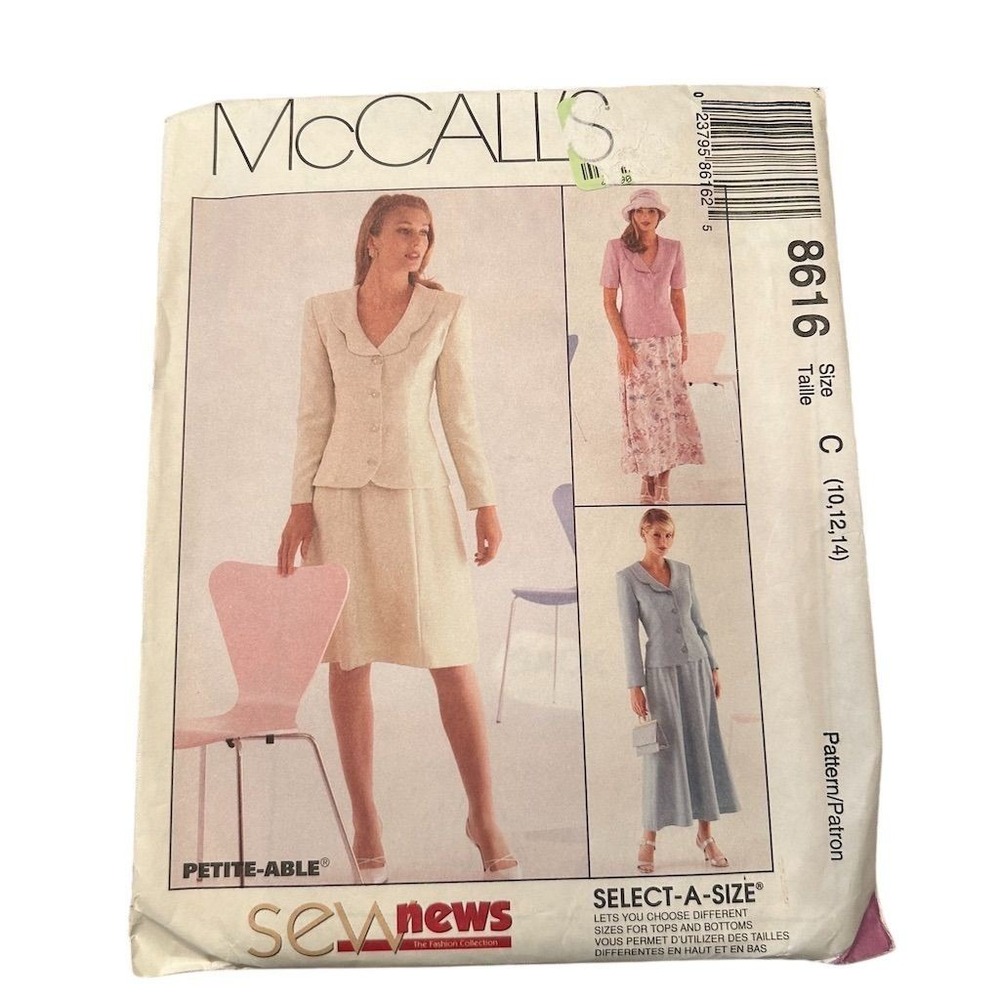 Vintage 90s Y2K McCall's Uncut Sewing Patterns Lot - Dresses & Skirts (6) - Picture 12 of 16